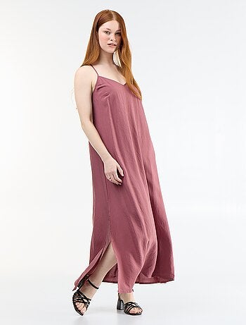 Vestido largo fluido
