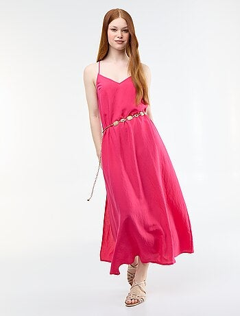 Vestido largo fluido