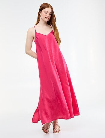 Vestido largo fluido