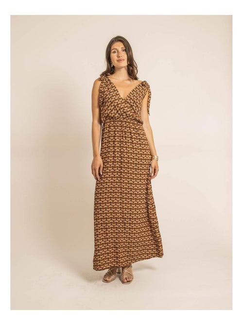 Vestido largo ILIANA - Kiabi Vestido largo ILIANA - Kiabi