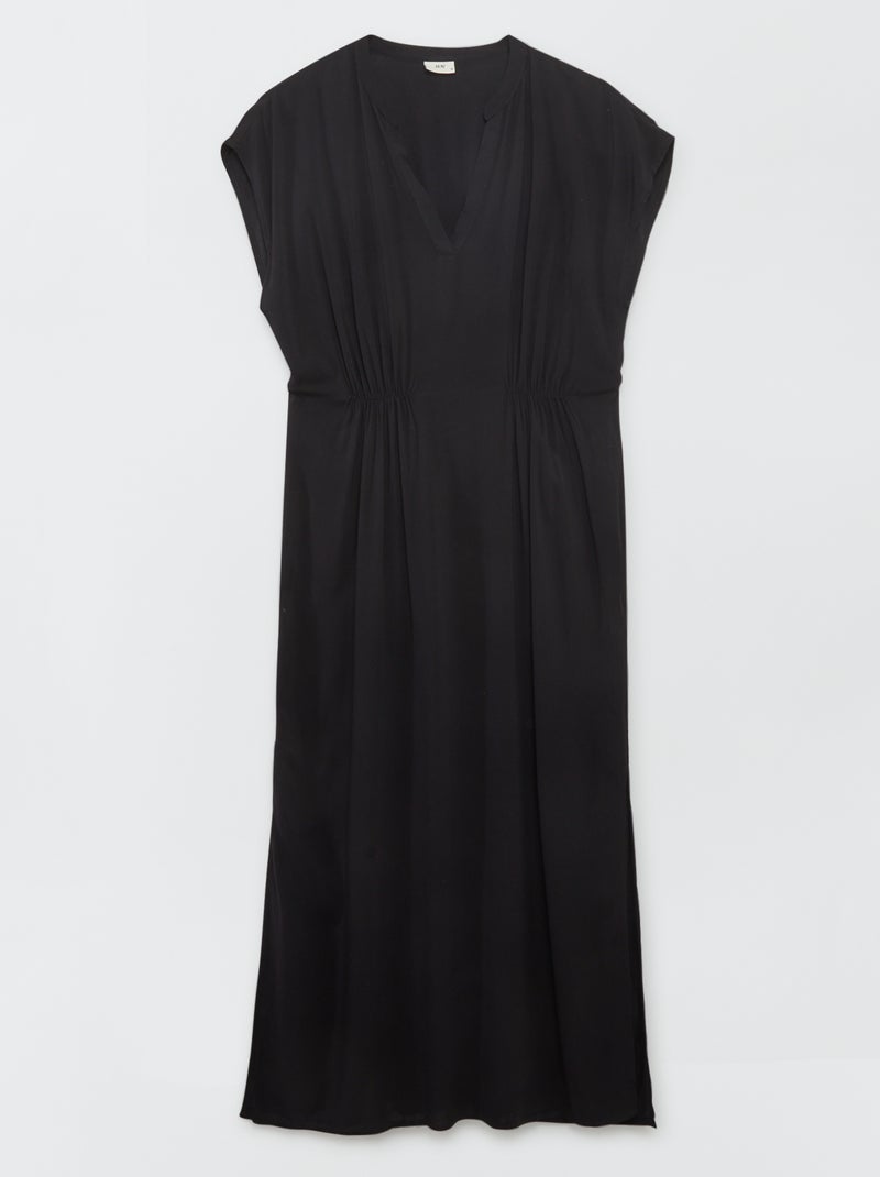 Vestido largo liso 'JDY' NEGRO - Kiabi