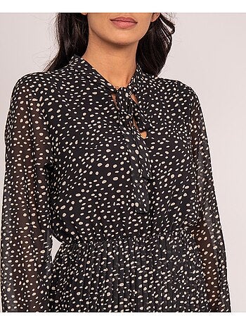 Vestido largo motifs iold