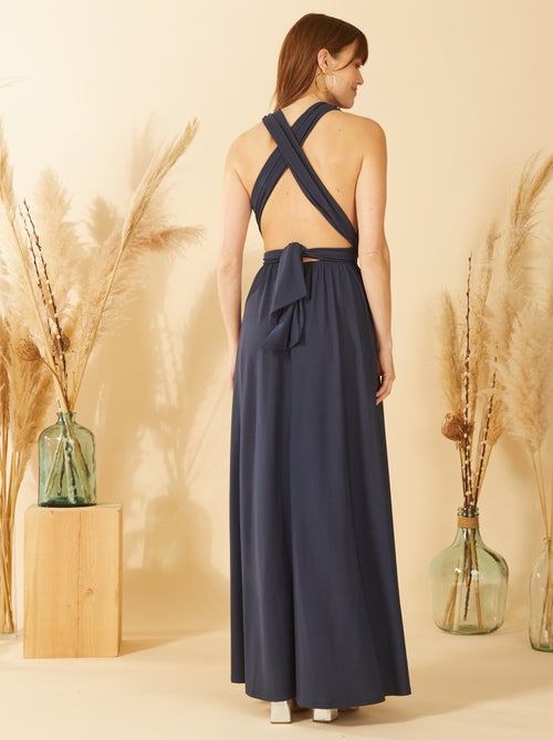 Vestido largo multiposición - Kiabi