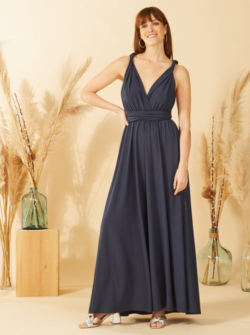 Vestido largo multiposición - Kiabi