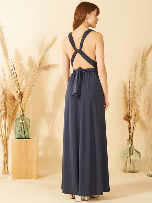 Vestido largo multiposición - Kiabi