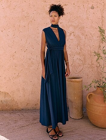 Vestido largo multiposiciones