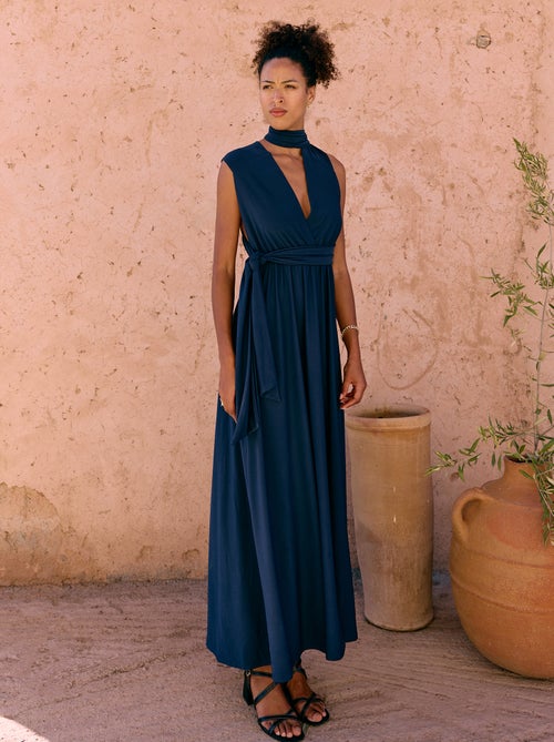 Vestido largo multiposiciones - Kiabi