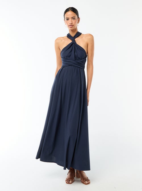 Vestido largo multiposiciones - Kiabi