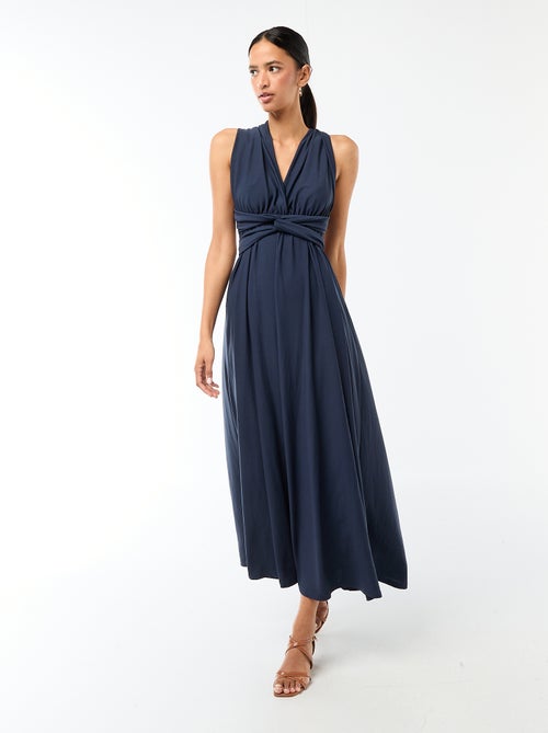 Vestido largo multiposiciones - Kiabi