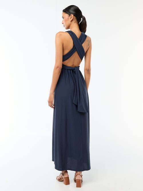 Vestido largo multiposiciones - Kiabi