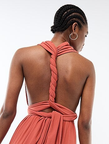 Vestido largo multiposiciones