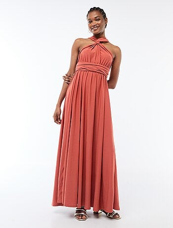 Vestido largo multiposiciones