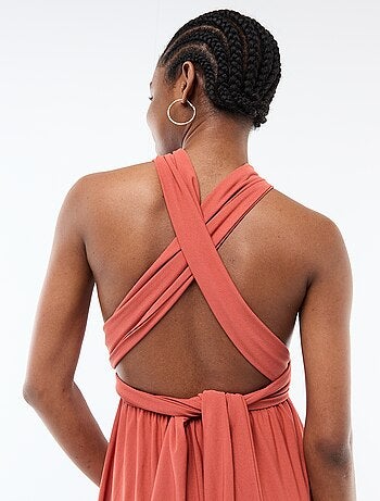 Vestido largo multiposiciones