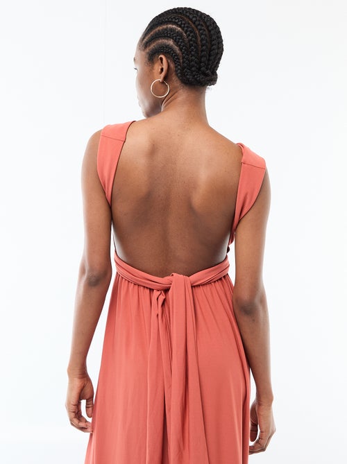 Vestido largo multiposiciones - Kiabi