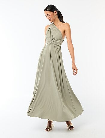 Vestido largo multiposiciones