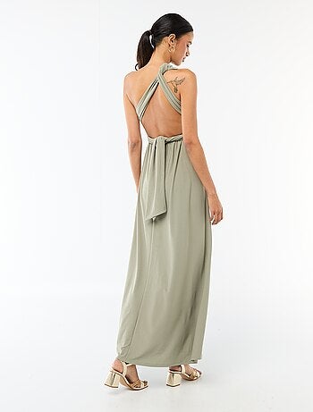 Vestido largo multiposiciones