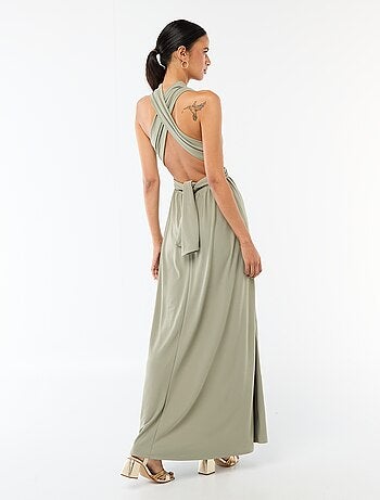 Vestido largo multiposiciones