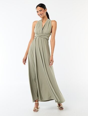 Vestido largo multiposiciones