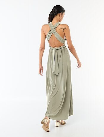 Vestido largo multiposiciones