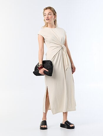 Vestido largo para anudar