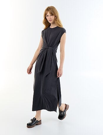 Vestido largo para anudar