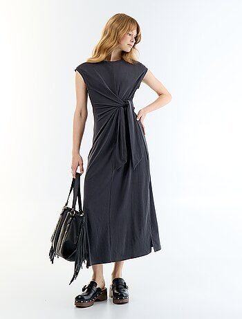 Vestido largo para anudar