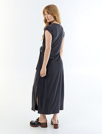 Vestido largo para anudar