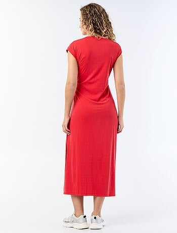 Vestido largo para anudar