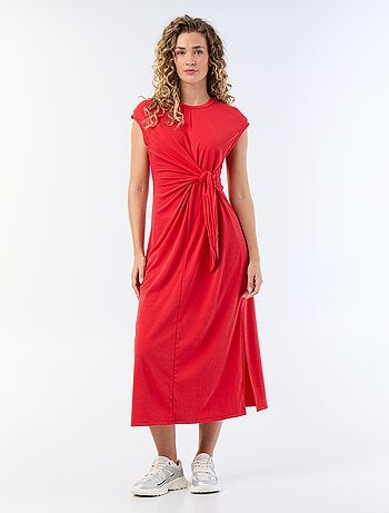 Vestido largo para anudar