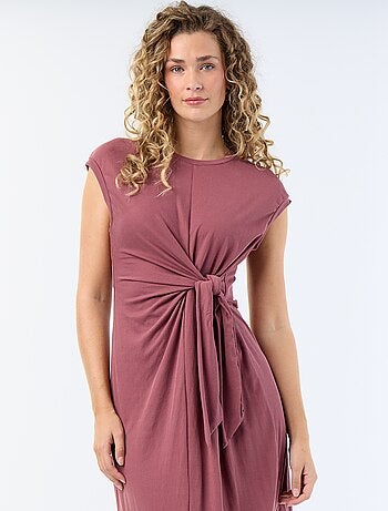 Vestido largo para anudar