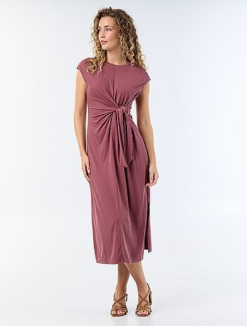 Vestido largo para anudar
