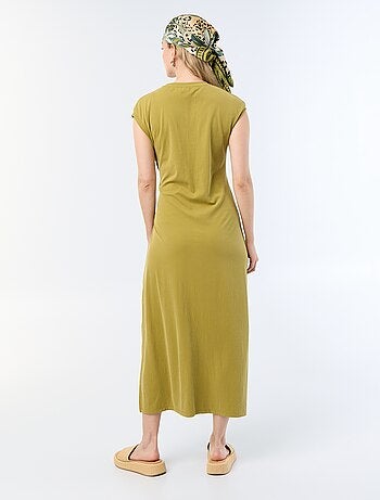 Vestido largo para anudar