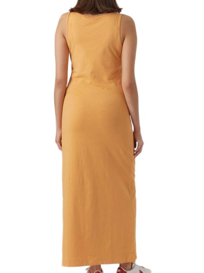 Vestido Largo para Mujer Mamalicious Naranja - Kiabi