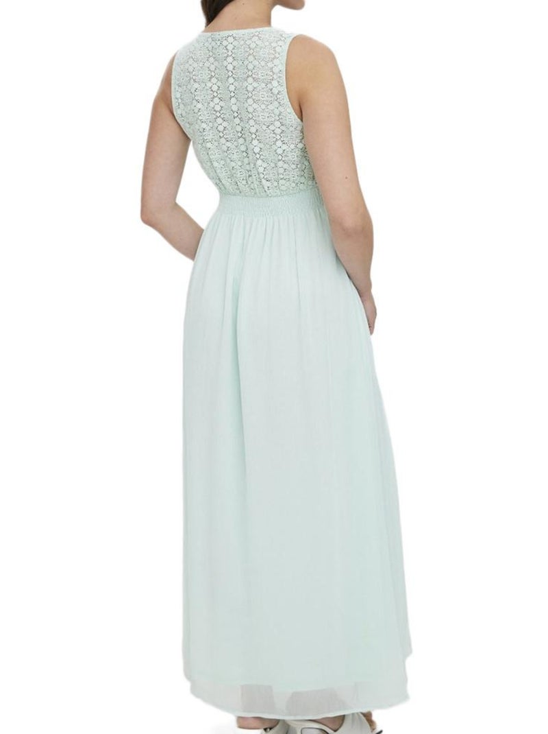 Vestido largo premamá Vero Moda - Talla L Verde - Kiabi