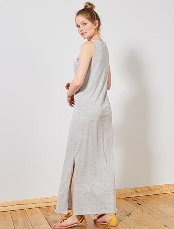 Vestido largo sin mangas - Kiabi