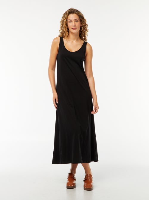 Vestido largo sin mangas - Kiabi