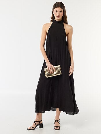 Vestido largo sin mangas