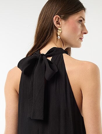 Vestido largo sin mangas