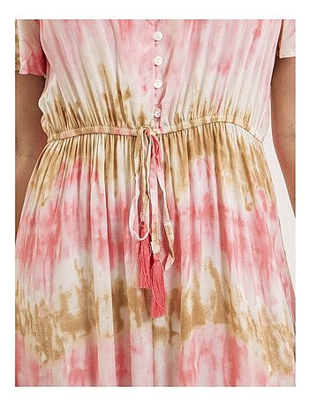 Vestido largo tie dye ITESSIA