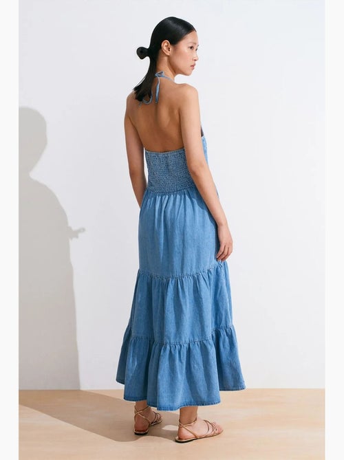 Vestido largo vaquero dilvin - Kiabi