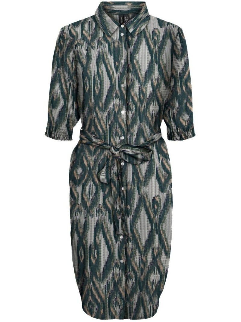 Vestido largo Vero Moda Verde - Kiabi