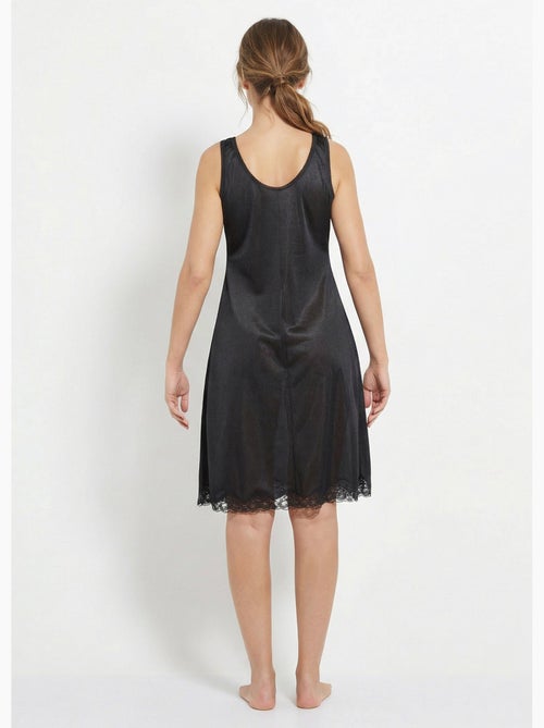 Vestido lencero antiestático de encaje Calais - Afibel - Kiabi