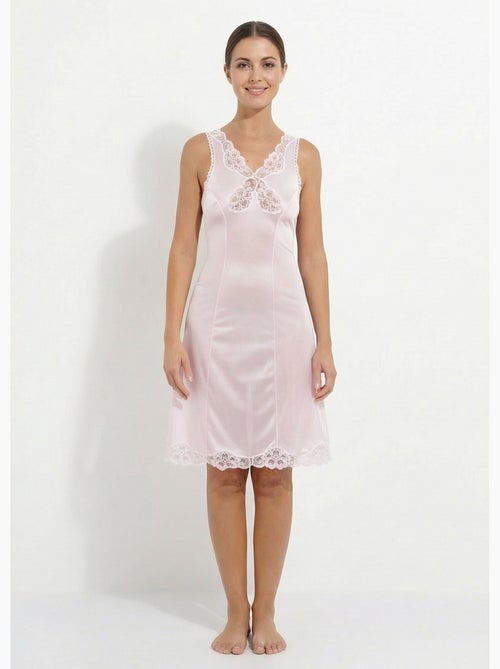 Vestido lencero antiestático de encaje Calais - Afibel - Kiabi