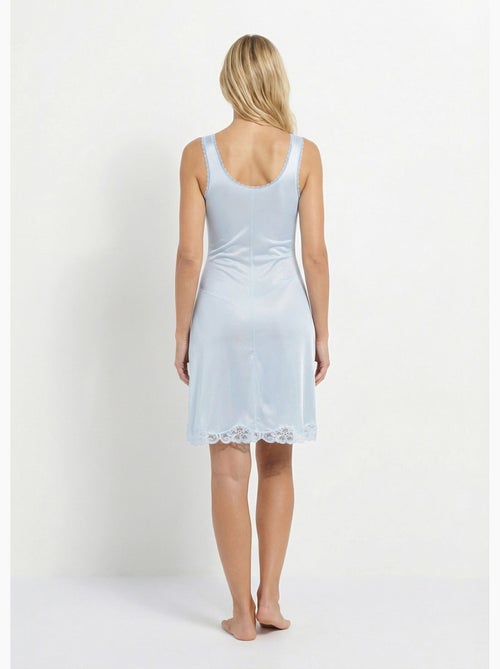 Vestido lencero de malla satinada 100 cm - Afibel - Kiabi Vestido lencero de malla satinada 100 cm - Afibel - Kiabi