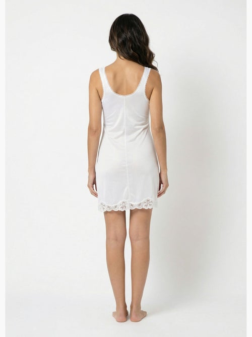 Vestido lencero de malla satinada 90 cm - Afibel - Kiabi