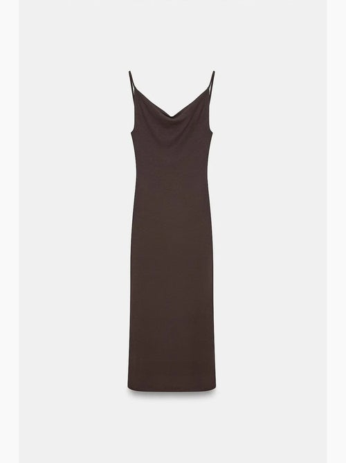 Vestido lencero midi sin mangas dilvin - Kiabi