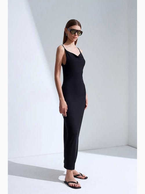 Vestido lencero midi sin mangas dilvin - Kiabi