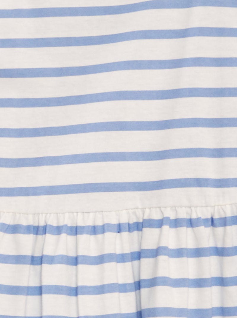 Vestido ligero estampado AZUL - Kiabi