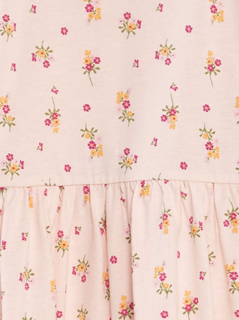 Vestido ligero estampado ROSA - Kiabi