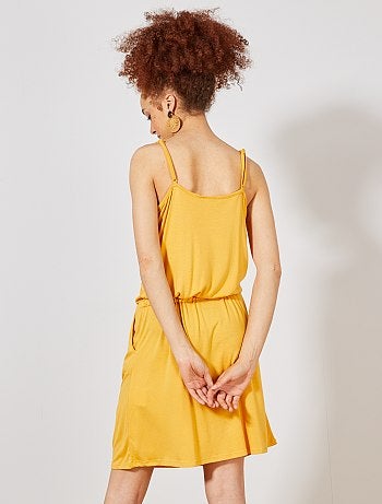 Vestido ligero liso - Kiabi